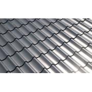 Металлочерепица Элит 0,45 RAL 7024 Серый графит