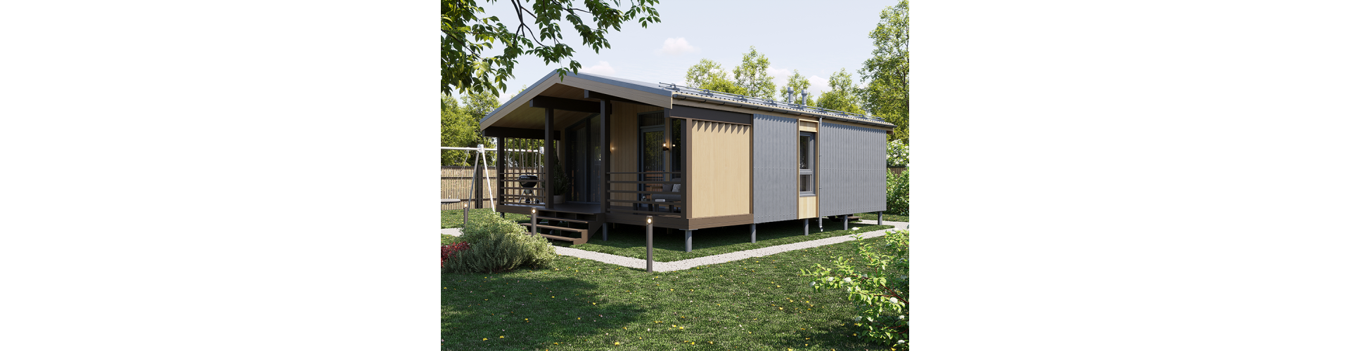 Модульный дом БАРН 54