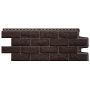 Фасадная панель  Колотый камень Design Шоколадный