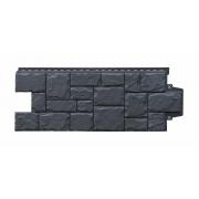 Фасадная панель Крупный камень Classic Графит