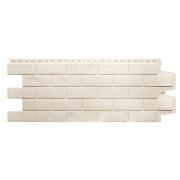 Фасадная панель Состаренный кирпич Classic Молочный