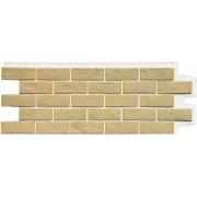 Фасадная панель Состаренный кирпич Design Plus Ваниль