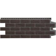 Фасадная панель Состаренный кирпич Design Шоколадный