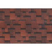 Гибкая черепица Shinglas Коллекция Финская АККОРД Красный