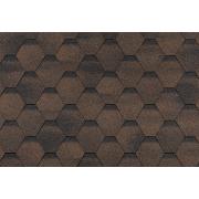 Гибкая черепица Shinglas Коллекция Финская СОНАТА Коричневый